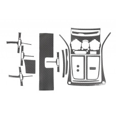 Накладки на панель (Meric 2002-2006) Карбон для Citroen Jumper рр