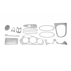 Накладки на панель (під алюміній) для Hyundai Coupe 1996-2002 рр