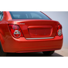Кромка багажника (Sedan нерж.) для Chevrolet Aveo T300 2011-2020 рр