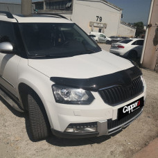Дефлектор капота 2013-2026 (EuroCap) для Skoda Yeti рр
