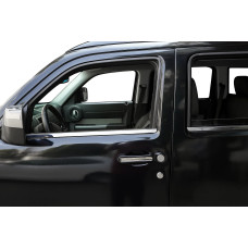 Накладки на ручки (4 шт нерж) для Jeep Cherokee/Liberty 2007-2013 рр