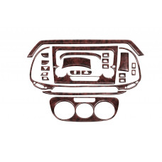 Накладки на панель (2015-2026) Дерево для Fiat Doblo II рр