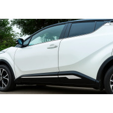 Молдинг дверної OmsaLine (4 шт. нерж.) для Toyota C-HR 2016-2023 рр