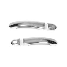 Накладки на ручки OmsaLine (2 шт. нерж) для Volkswagen EOS 2006-2011 рр