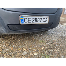 Зимова решітка (2011-2019 нижня) матова для Renault Master рр