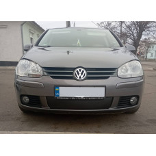 Зимова накладка на решітку (HB) Матова для Volkswagen Golf 5 2003-2009 рр