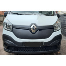 Зимова накладка на решітку (2015-2020) Глянцева для Renault Trafic 2015- рр