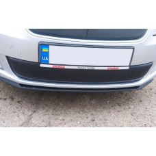 Зимова накладка на решітку (2011-2014 нижня) Матова для Skoda Roomster рр