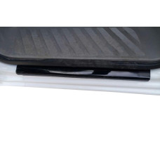 Накладки на пороги DDU (2 шт. ABS) Матові для Volkswagen Crafter 2006-2016 рр