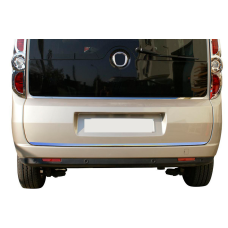 Накладка кромки кришки багажника (нерж.) OmsaLine - Італійська нержавійка для Fiat Doblo II 2010-2022 рр