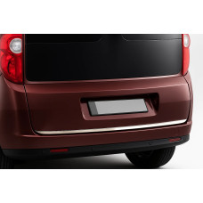 Накладка кромки кришки багажника (нерж.) OmsaLine - Італійська нержавійка для Opel Combo 2012-2018 рр