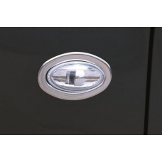 Обведення поворотника OmsaLine (2 шт. нерж) для Opel Vivaro 2019- рр