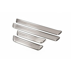 Накладки на пороги Libao (4 шт нерж) для Hyundai I-30 2007-2011 рр