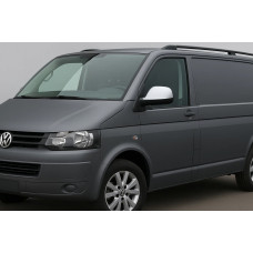 Накладки на дзеркала (2 шт. Сірий мат) для Volkswagen T5 2010-2015 рр