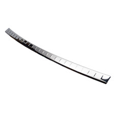 Накладка на задній бампер Carmos (2017-2021 нерж) для Nissan Qashqai рр