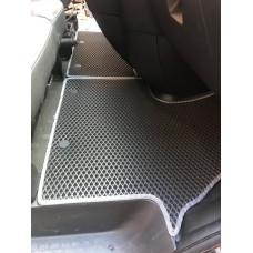 Килимки (2 шт EVA чорні) для Opel Vivaro 2015-2019 рр