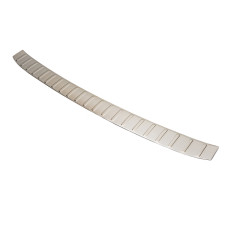 Накладка на задній бампер Carmos (2012-2018 нерж) для Fiat Punto Grande/EVO рр