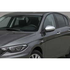 Накладки не дзеркала Хром (2 шт. нерж.) для Fiat Tipo 2016- рр