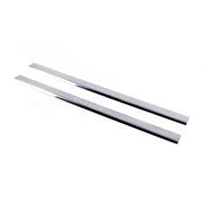 Накладки на пороги Carmos (Coupe 2 шт нерж.) для Opel Astra G classic 1998-2012 рр