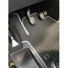 Поліуретанові килимки (2 шт EVA чорні) 1-20261 для Peugeot Expert 2017- рр