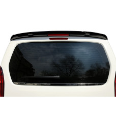 Нижня кромка скла (нерж.) Carmos - Турецька сталь для Peugeot Partner/Rifter 2019- рр