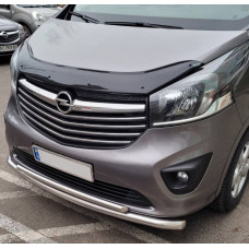 Дефлектор капоту (EuroCap) для Opel Vivaro 2015-2019 рр