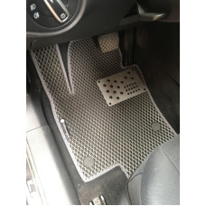 Поліуретанові килимки (2 ряду EVA чорні) для Volkswagen Sharan 2010-2023 рр