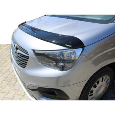 Дефлектор капоту (EuroCap) для Opel Combo 2019- рр
