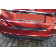 Накладка на задній бампер EuroCap (Sedan ABS) для Fiat Tipo 2016- рр