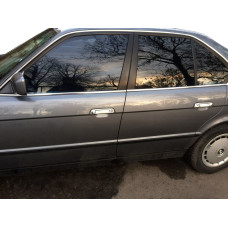 Накладки на ручки (4 шт) Хромований пластик для бмв 5 серія E-34 1988-1995 рр