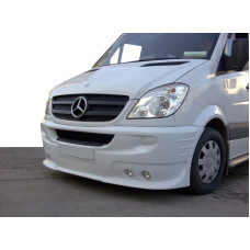 Накладка на передній бампер 4 фари (2006-2013) для мерседес Sprinter W906 рр