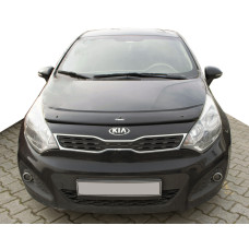 Дефлектор капоту (EuroCap) для Kia Ceed 2012-2018 рр