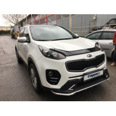 Дефлектор капоту (EuroCap) для Kia Sportage 2015-2021 рр
