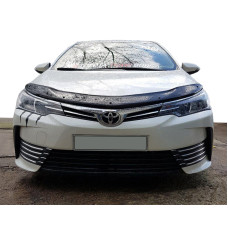 Дефлектор капоту (EuroCap) для Toyota Corolla 2013-2019 рр