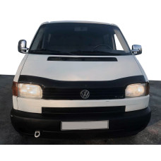 Дефлектор капоту (прямі фари) (EuroCap V1) для Volkswagen T4 Caravelle/Multivan 1990-2003 рр