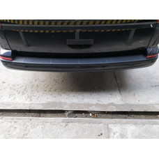 Накладка на задній бампер EuroCap (1 двері ABS) для Volkswagen T6 2015-2024 рр