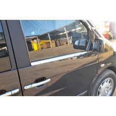 Окантовка скла (2 шт, нерж) для мерседес Vito W638 1996-2003 рр