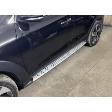 Бокові пороги і Оригінальний дизайн V3 (2шт) для Hyundai Tucson TL 2016-2021 рр