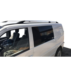 Рейлінги ХРОМ Пластикові ніжки для мерседес Vito W638 1996-2003 рр