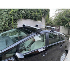 Перемички на гладку дах (2 шт Asaf V4) для Toyota Prius 2009-2015 рр