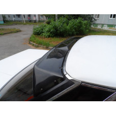 Спойлер на скло (ABS чорний) для Honda Civic Sedan IX 2011-2016 рр