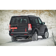 Накладка на багажник нержавейка для Land Rover Discovery III 2004-2009 гг