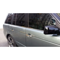 Окантовка вікон (6 шт, нерж.) для Range Rover Sport 2005-2013 рр