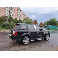 Молдинг на дверні стійки (нерж) для Range Rover Sport 2005-2013 рр