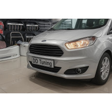 Накладки на противотуманки (2014-2018 2 шт нерж) Carmos - Турецька сталь для Ford Courier рр