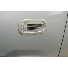 Окантовка поворотнічков (2 шт, нерж) для Volkswagen Amarok 2010-2022 рр