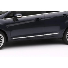 Молдинг (4 шт нерж) для Ford Fiesta 2017- рр