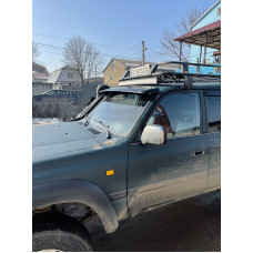 Козирок на лобове скло для Toyota Land Cruiser 80 1990-1997 рр