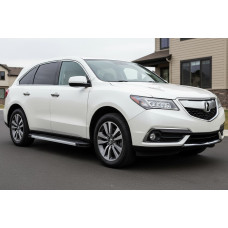 Бокові пороги Maya V1 (2 шт. Алюміній) для Acura MDX 2013-2020 рр