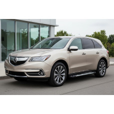 Бокові пороги Sunrise (2 шт. Алюміній) для Acura MDX 2013-2020 рр